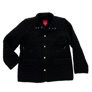 Esprit Black Quilted Jacket Womens XL X-Large